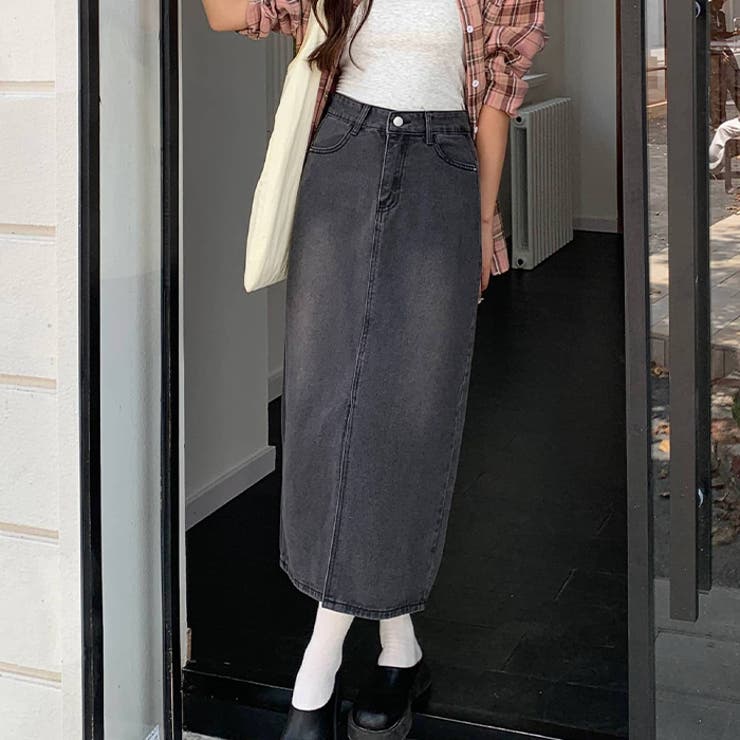 ハイウエストデニムロングスカート | Outfitter lab | 詳細画像7 