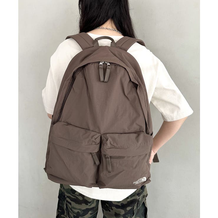 美品 THE NORTH FACE ノースフェイス 2気筒 リュック デイパック エンジ系 ユニセックス 茶タグ オールド 25-0107 70s THE NORTH FACEノースフェイス 茶タグ 2気筒 デイパック