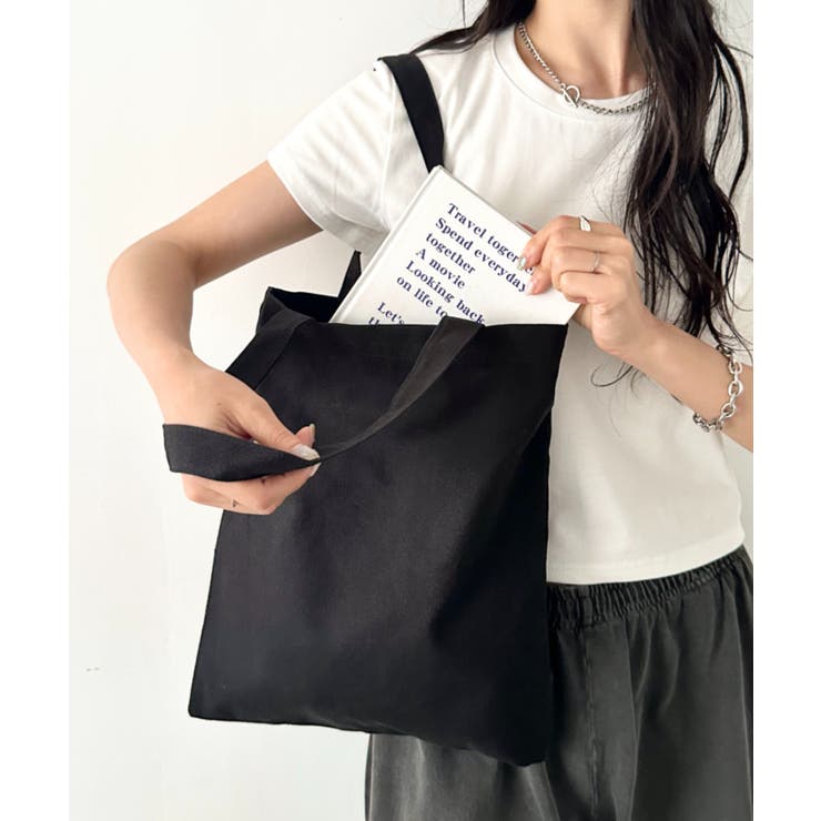 ブラック | NEWTRAL(ニュートラル)/101 Basic Tote Bag Mサイズ | Outfitter lab