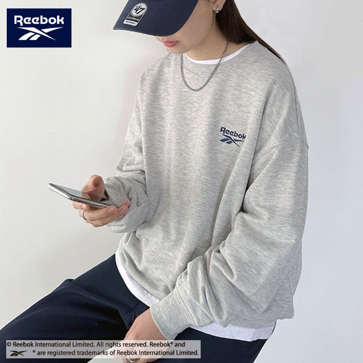 Reebok（リーボック）/ワンポイント 刺繍 クルーネック スウェット | Outfitter lab | 詳細画像15 