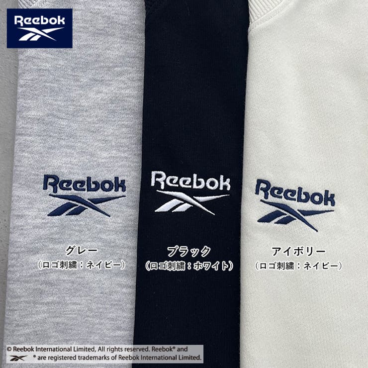 Reebok（リーボック）/ワンポイント 刺繍 クルーネック スウェット | Outfitter lab | 詳細画像20 