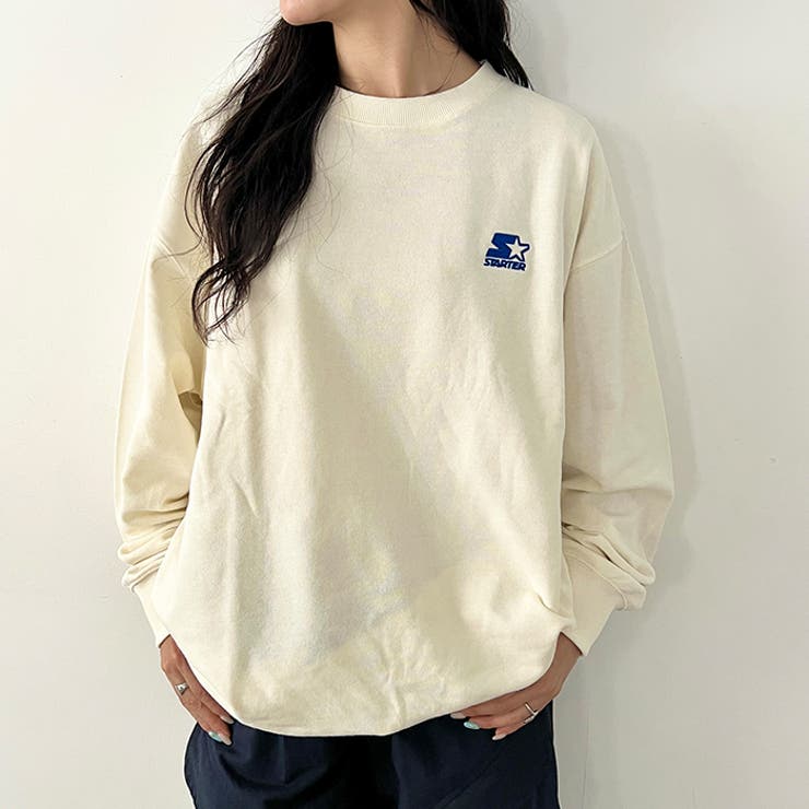 STARTER(スターター)/ワンポイント 刺繍 クルーネック スウェット | Outfitter lab | 詳細画像2 