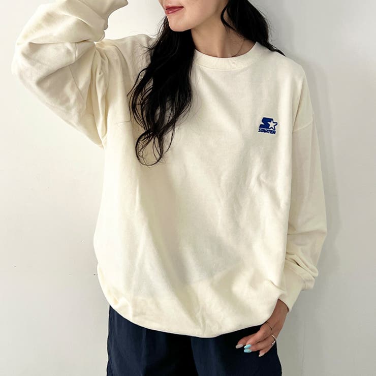 STARTER(スターター)/ワンポイント 刺繍 クルーネック スウェット | Outfitter lab | 詳細画像3 