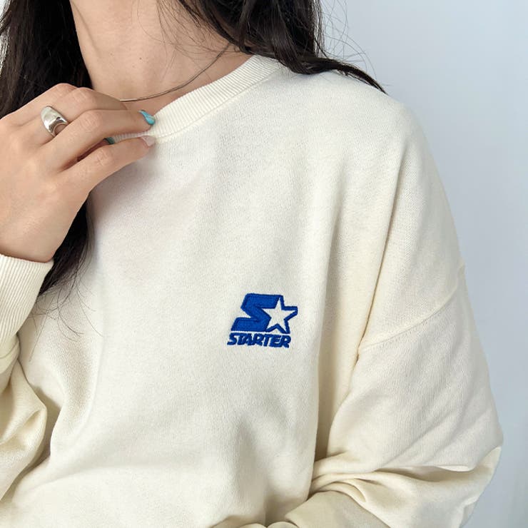 STARTER(スターター)/ワンポイント 刺繍 クルーネック スウェット | Outfitter lab | 詳細画像4 