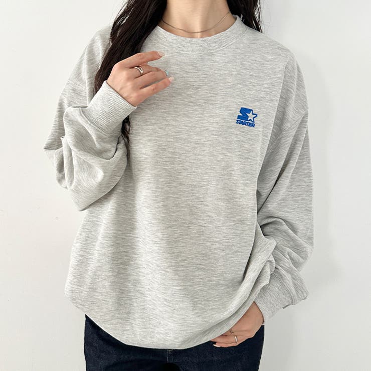 STARTER(スターター)/ワンポイント 刺繍 クルーネック スウェット | Outfitter lab | 詳細画像7 