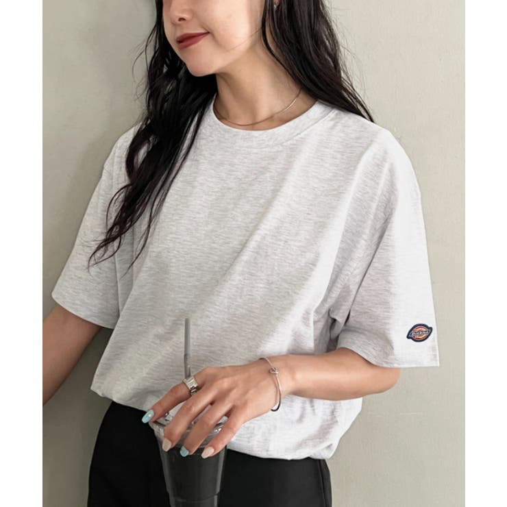 アッシュグレー | Dickies(ディッキーズ)/ベーシック 半袖 クルーネックインナーシャツ | Outfitter lab