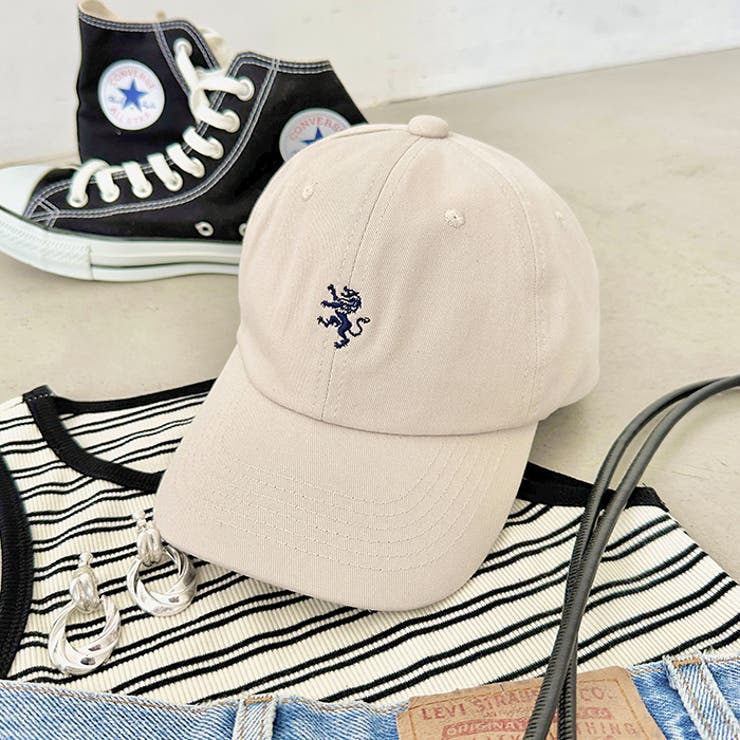 【WEB限定】ワンポイント刺繍 アジャスター調整可能 ローキャップ | Outfitter lab | 詳細画像10 