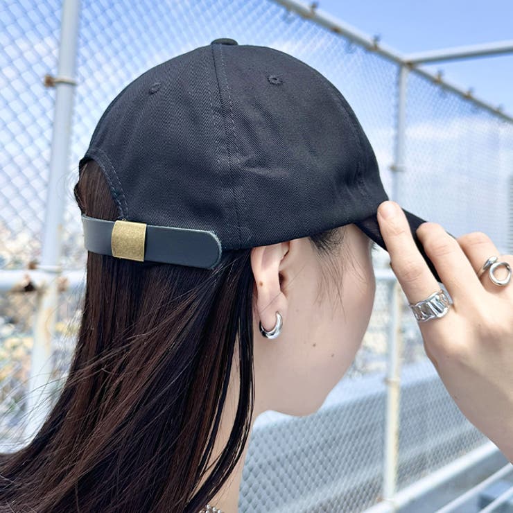 【WEB限定】ワンポイント刺繍 アジャスター調整可能 ローキャップ | Outfitter lab | 詳細画像13 