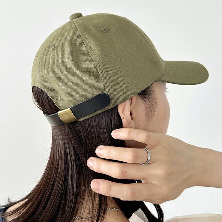 【WEB限定】ワンポイント刺繍 アジャスター調整可能 ローキャップ | Outfitter lab | 詳細画像31 