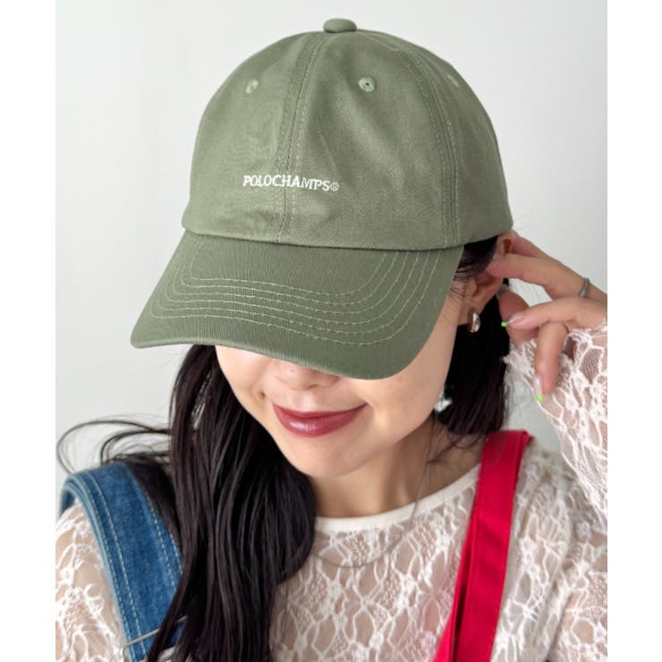 カーキ | POLOCHAMPS(ポロチャンプス)/ロゴ刺繍 CAP | Outfitter lab