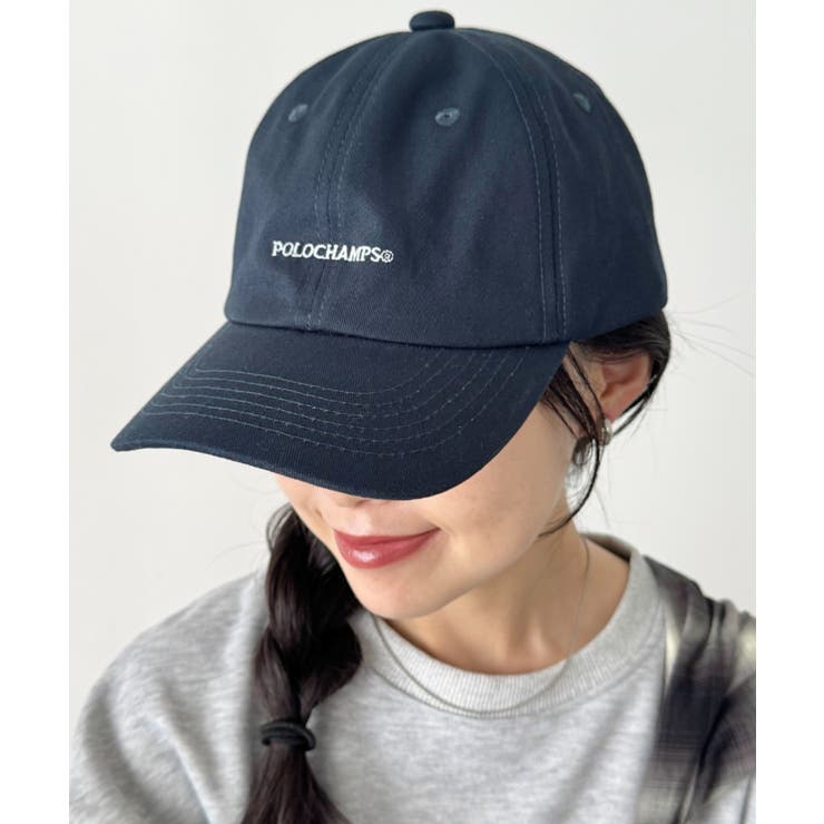 ネイビー | POLOCHAMPS(ポロチャンプス)/ロゴ刺繍 CAP | Outfitter lab