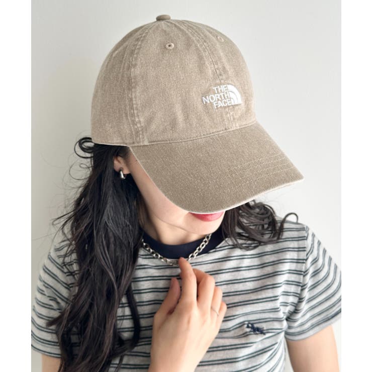 ベージュ | THE NORTH FACE(ザ・ノースフェイス)/LOGO BALL CAP | Outfitter lab