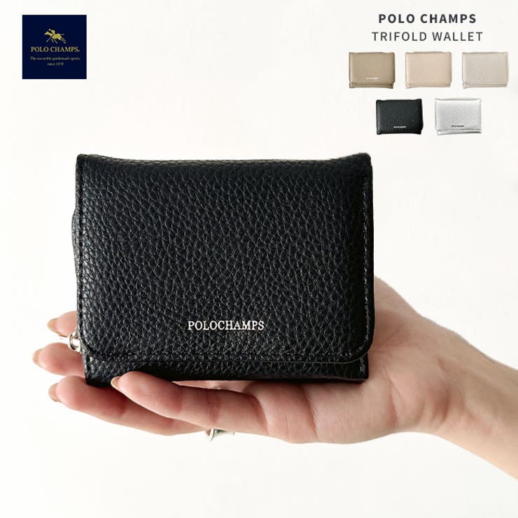 【未使用品】ポロ ラルフローレン 三つ折り財布 Polo ID レザー 小銭入れ 未使用品】ポロ ラルフローレン 三つ折り財布 Polo ID レザー