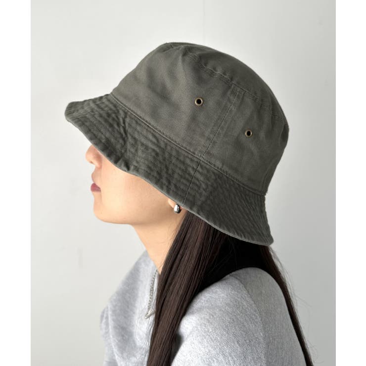 オリーブ | newhattan / Twill Bucket Hat | Outfitter lab