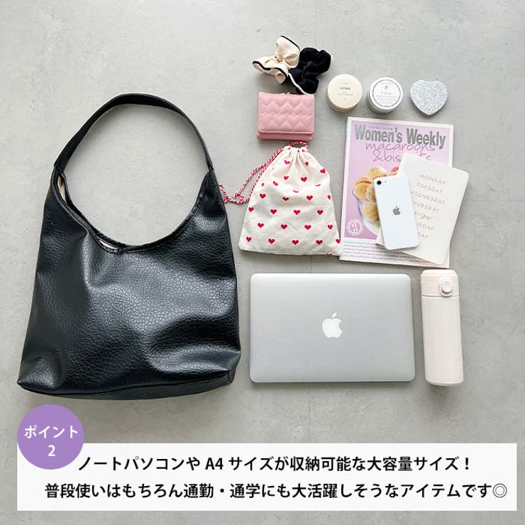 A4サイズ対応】ワンハンドルPUレザートートバッグ[品番