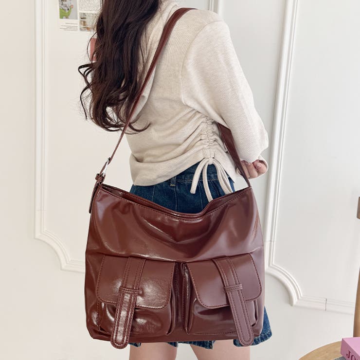ダブルフラップポケットベルトショルダーバッグ | Outfitter lab | 詳細画像14 