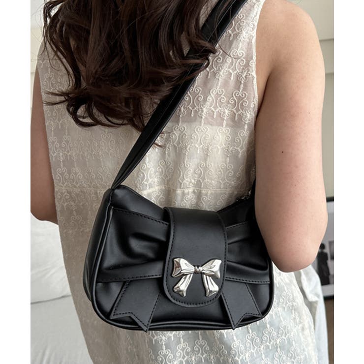 リボンモチーフショルダーバッグ[品番：OUTW0000240]｜Outfitter