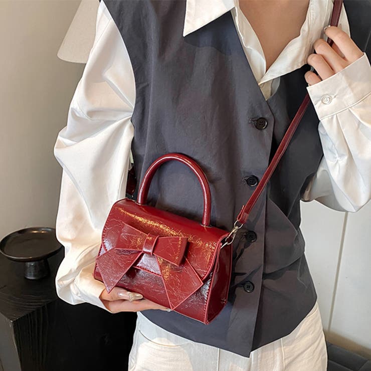 リボンフラップ2WAYショルダーバッグ | Outfitter lab | 詳細画像11 