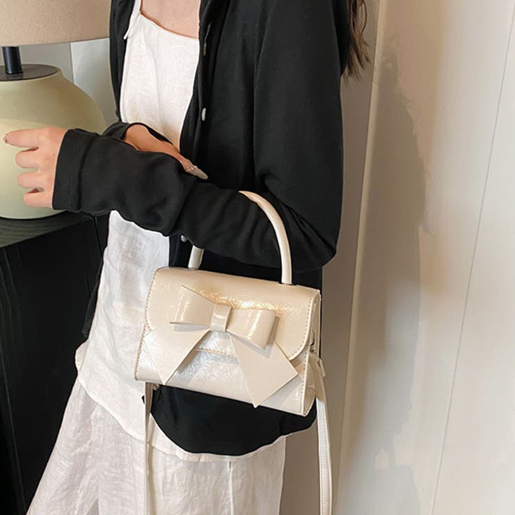 リボンフラップ2WAYショルダーバッグ | Outfitter lab | 詳細画像6 