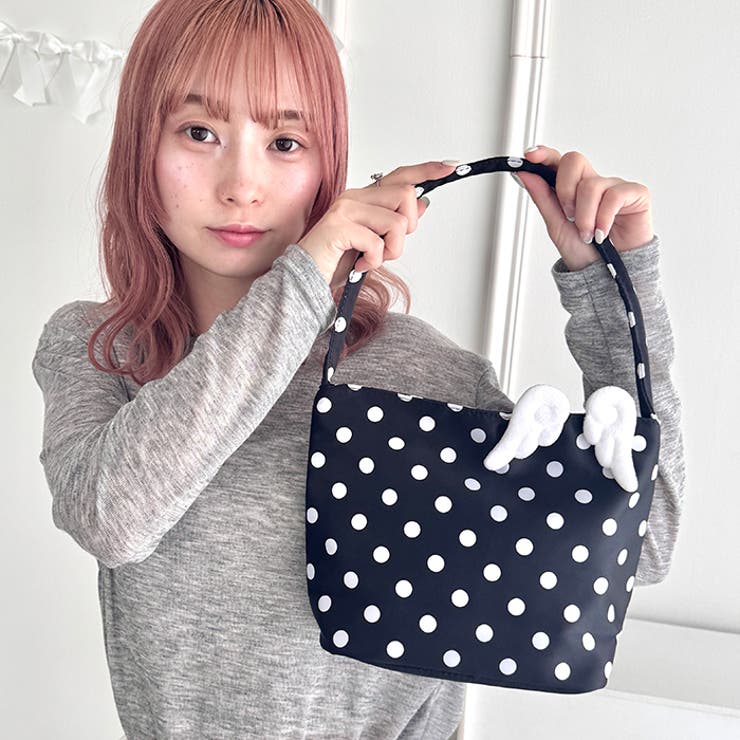 ドット柄ミニトートバッグ | Outfitter lab | 詳細画像15 