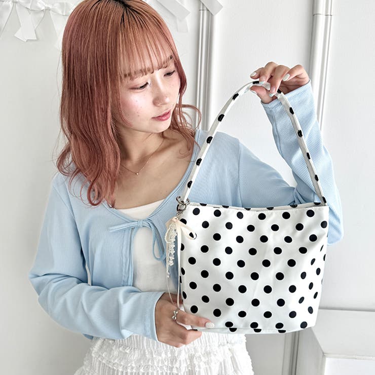 ドット柄ミニトートバッグ | Outfitter lab | 詳細画像9 