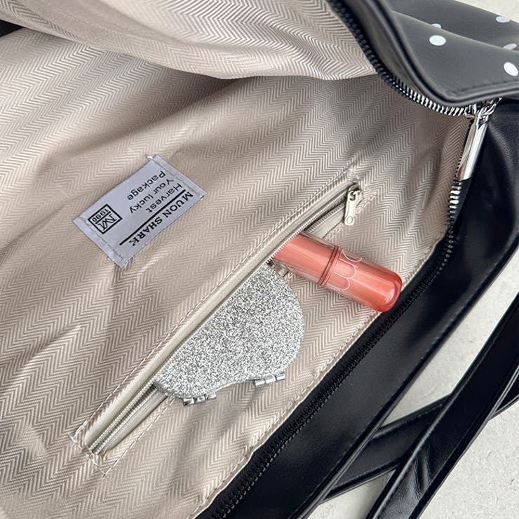 ドット柄2WAYリボンショルダーバッグ | Outfitter lab | 詳細画像20 