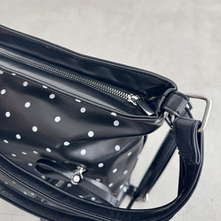 ドット柄2WAYリボンショルダーバッグ | Outfitter lab | 詳細画像22 