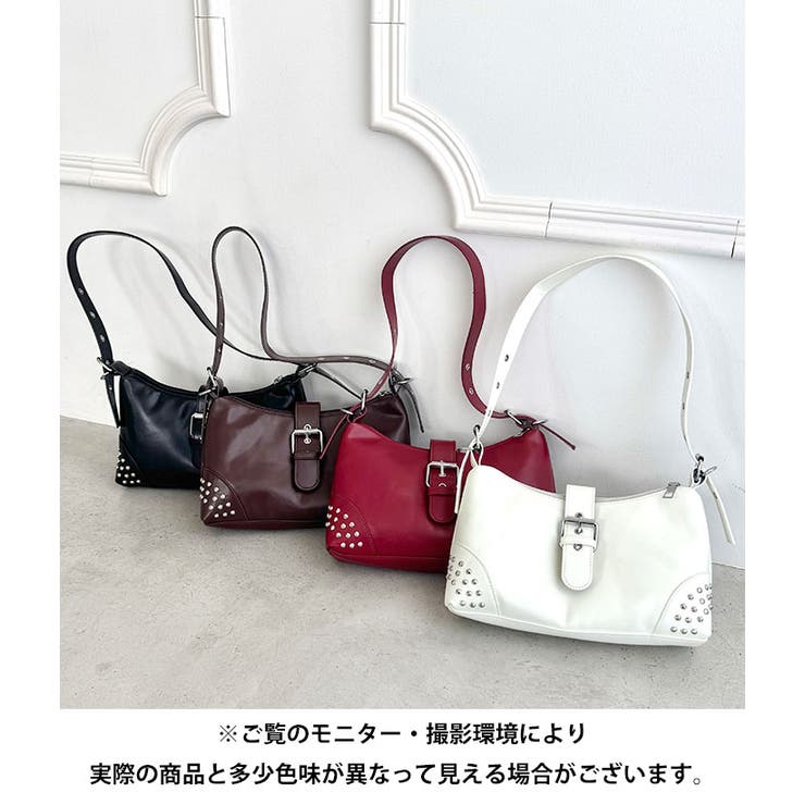 スタッズベルトPUショルダーバッグ | Outfitter lab | 詳細画像36 