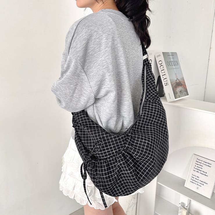 チェックリボンショルダーバッグ | Outfitter lab | 詳細画像13 
