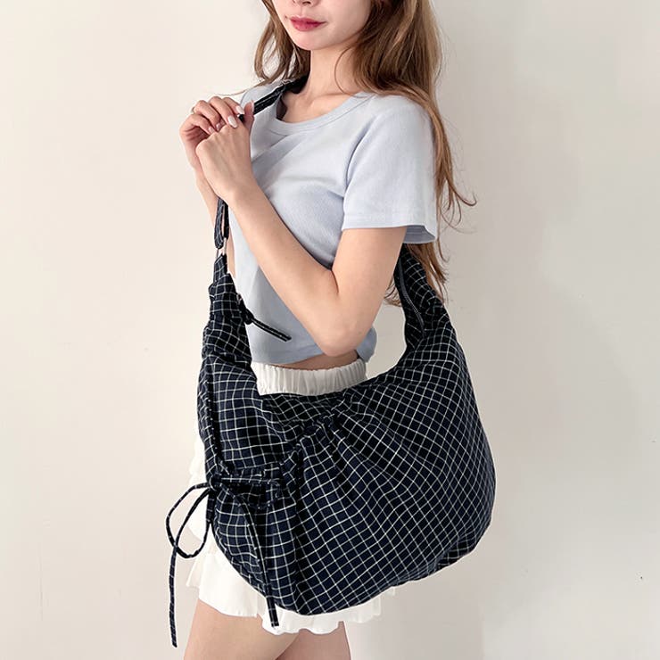 チェックリボンショルダーバッグ | Outfitter lab | 詳細画像19 