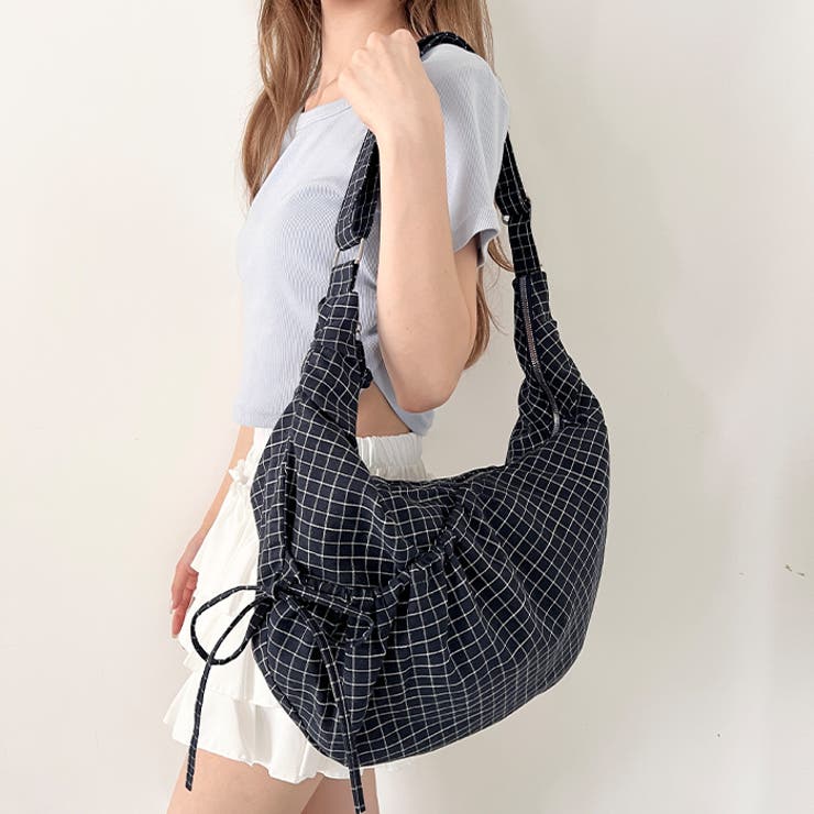 チェックリボンショルダーバッグ | Outfitter lab | 詳細画像20 