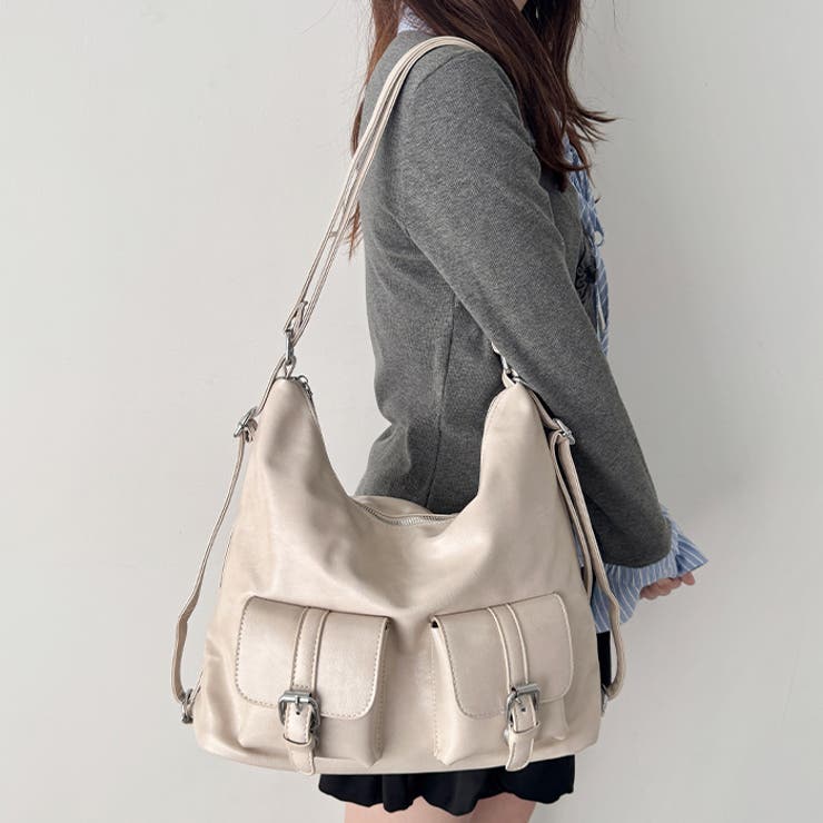 ダブルポケット3WAYショルダーバッグ | Outfitter lab | 詳細画像18 