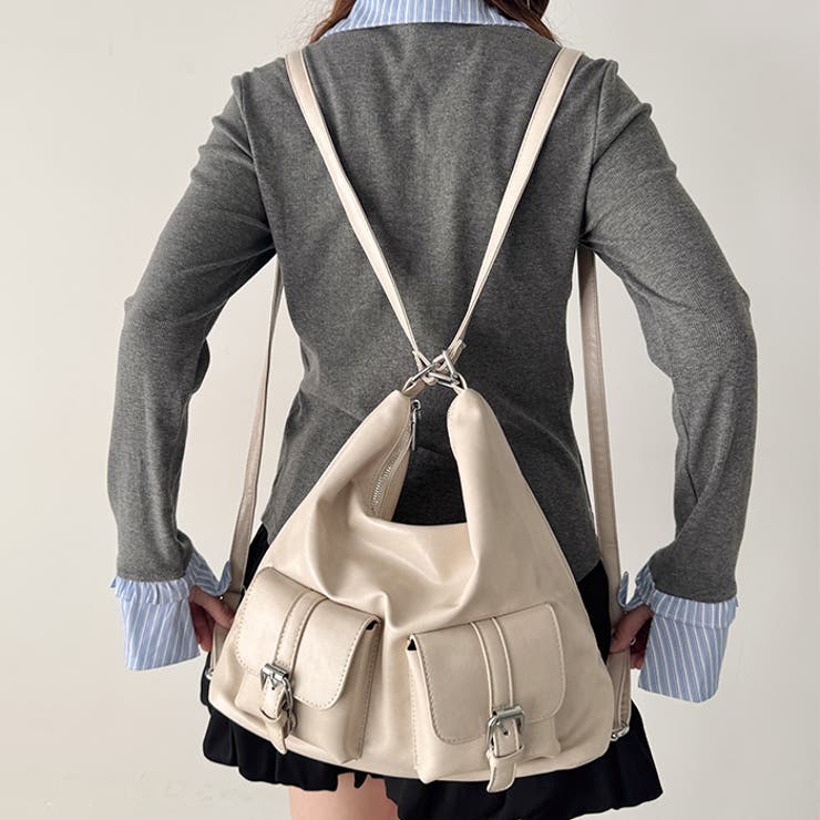 ダブルポケット3WAYショルダーバッグ | Outfitter lab | 詳細画像21 