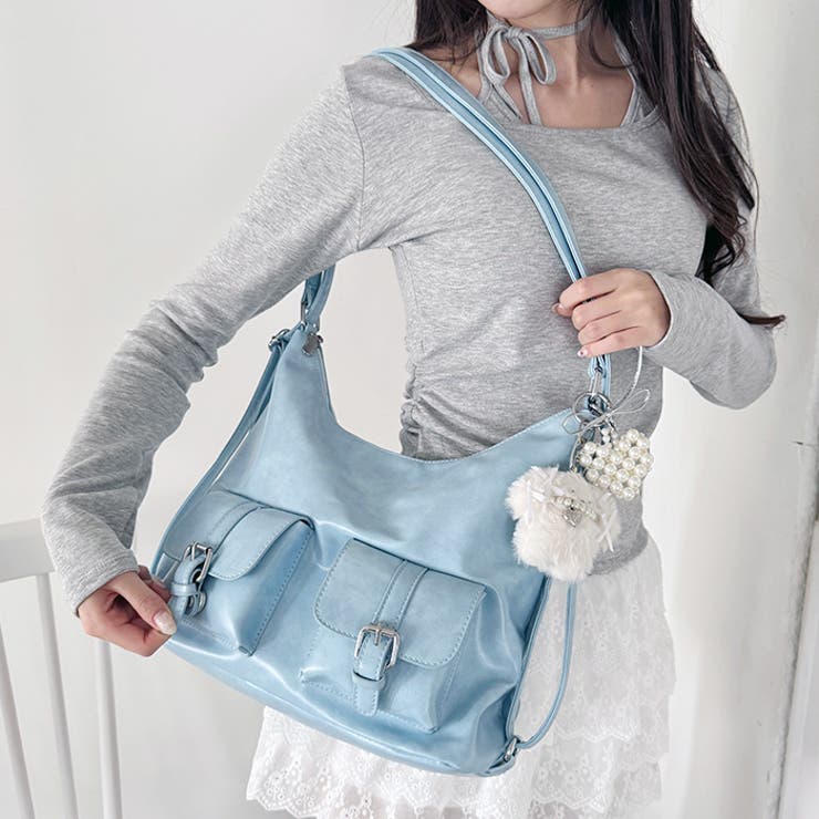 ダブルポケット3WAYショルダーバッグ | Outfitter lab | 詳細画像28 