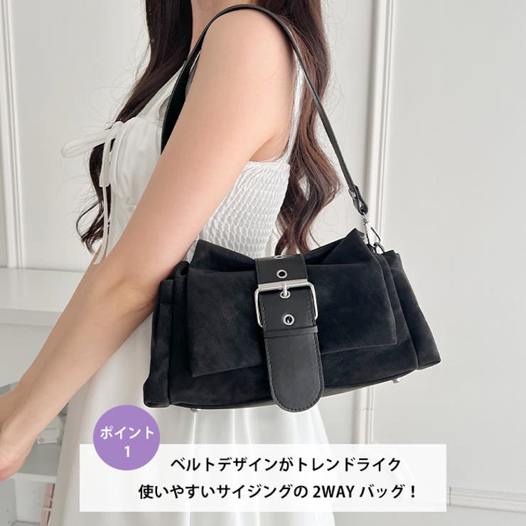 ハトメベルト2WAYショルダーバッグ | Outfitter lab | 詳細画像2 