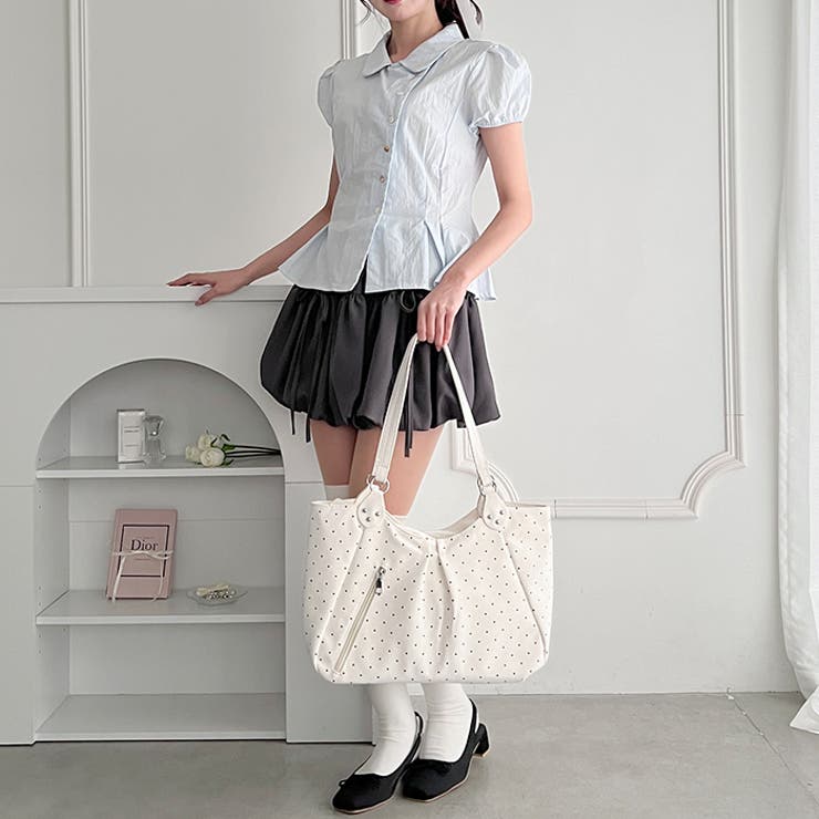 ドットショルダートートバッグ | Outfitter lab | 詳細画像9 