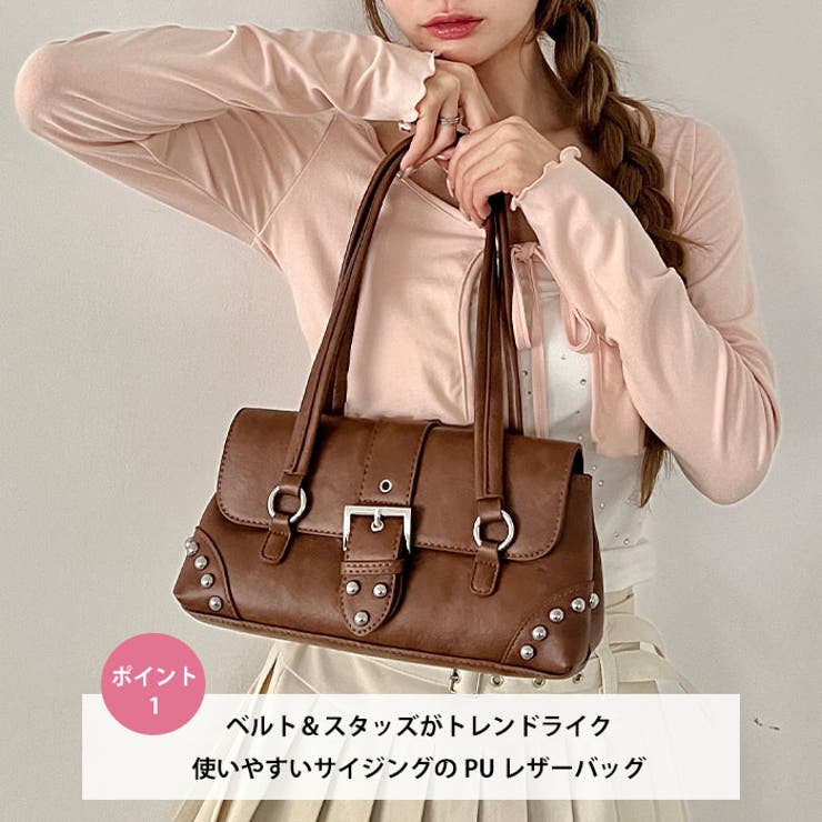 スタッズベルトショルダーバッグ | Outfitter lab | 詳細画像2 