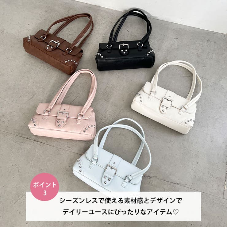 スタッズベルトショルダーバッグ | Outfitter lab | 詳細画像4 