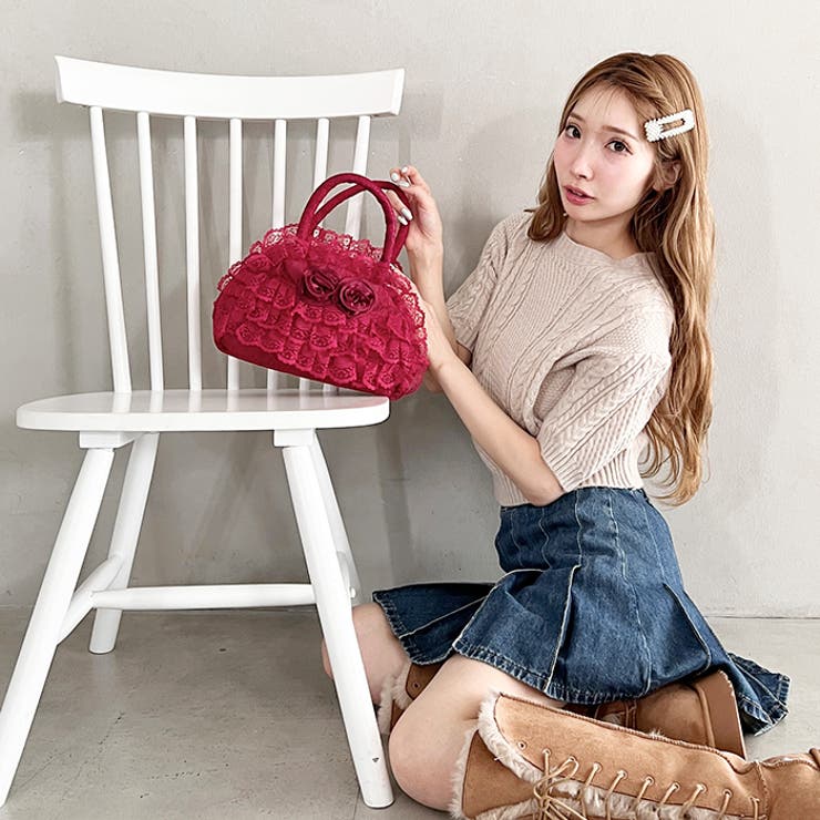【500mlボトル対応】ローズレースバッグ | Outfitter lab | 詳細画像15 