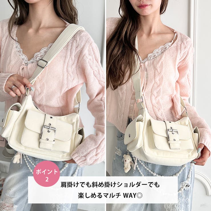 ベルトポケットスエードショルダーバッグ | Outfitter lab | 詳細画像3 