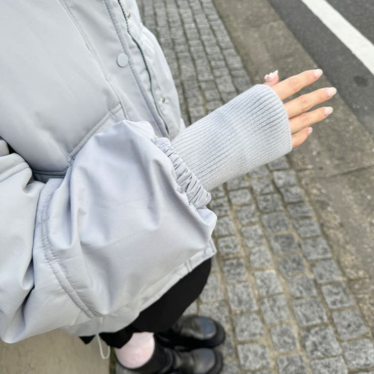 ボリュームファーフードパデットジャケット[品番：OUTW0000184