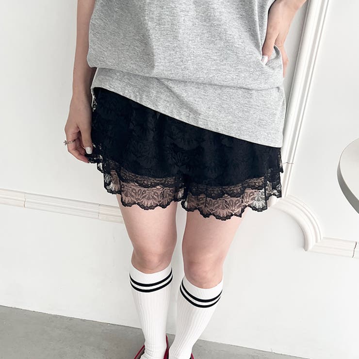 ティアードレースショートパンツ | Outfitter lab | 詳細画像12 