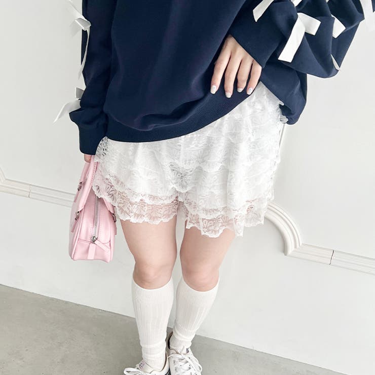 ティアードレースショートパンツ | Outfitter lab | 詳細画像7 