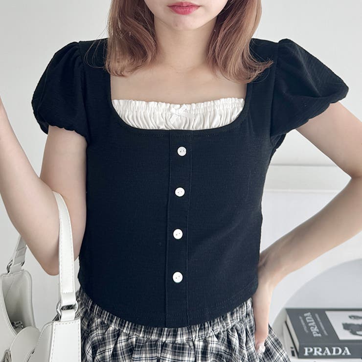 フェイクレイヤードトップス | Outfitter lab | 詳細画像10 