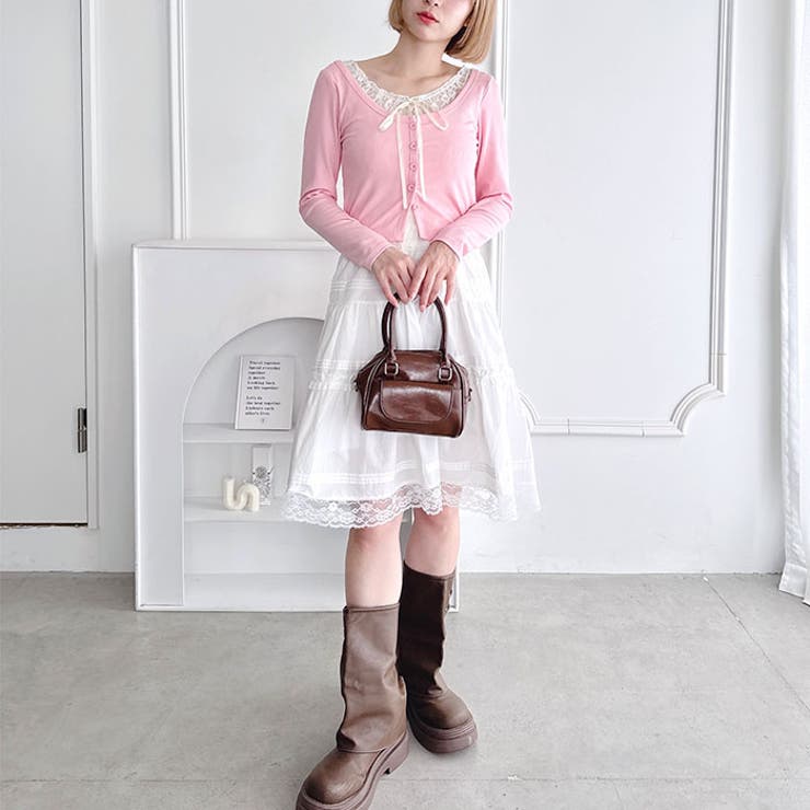 レースリボンレイヤードトップス | Outfitter lab | 詳細画像24 