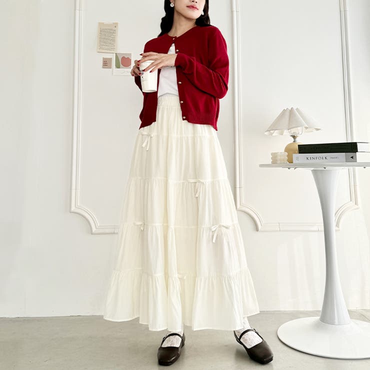 LAUREN ローレン ロングスカート ティアード 新品未使用 Ralph Lauren - 【美品】ローレンラルフローレン ティアード