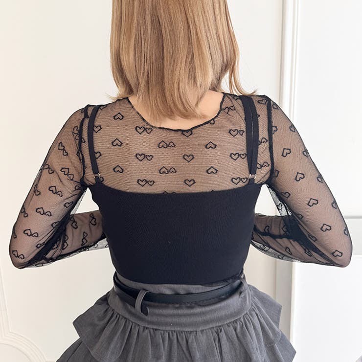 ランダムハートシアートップス | Outfitter lab | 詳細画像19 