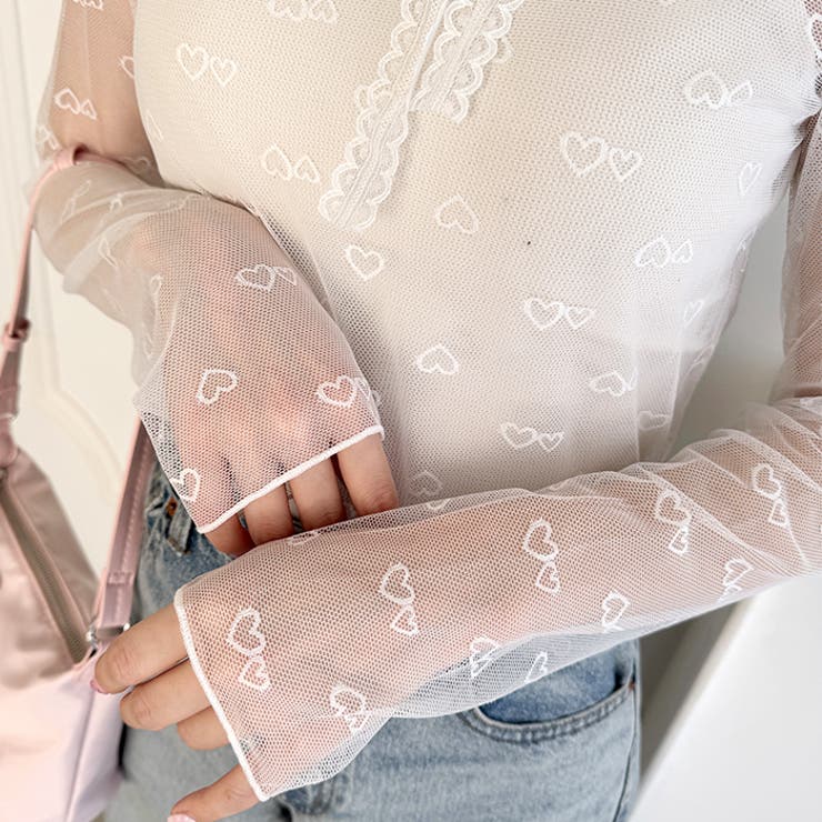 ランダムハートシアートップス | Outfitter lab | 詳細画像8 