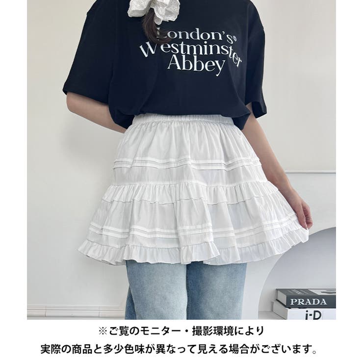 ティアードフリルミニスカパン | Outfitter lab | 詳細画像15 