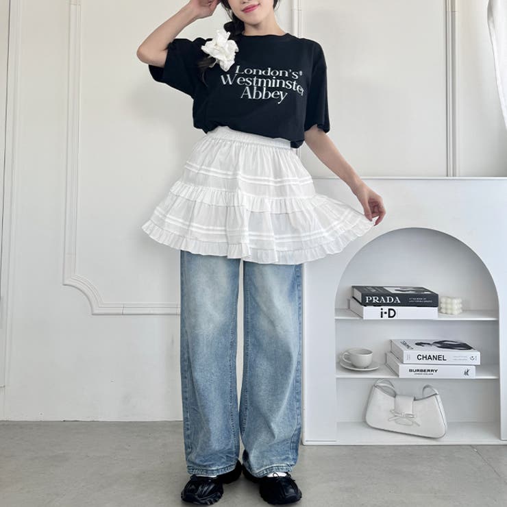 ティアードフリルミニスカパン | Outfitter lab | 詳細画像9 